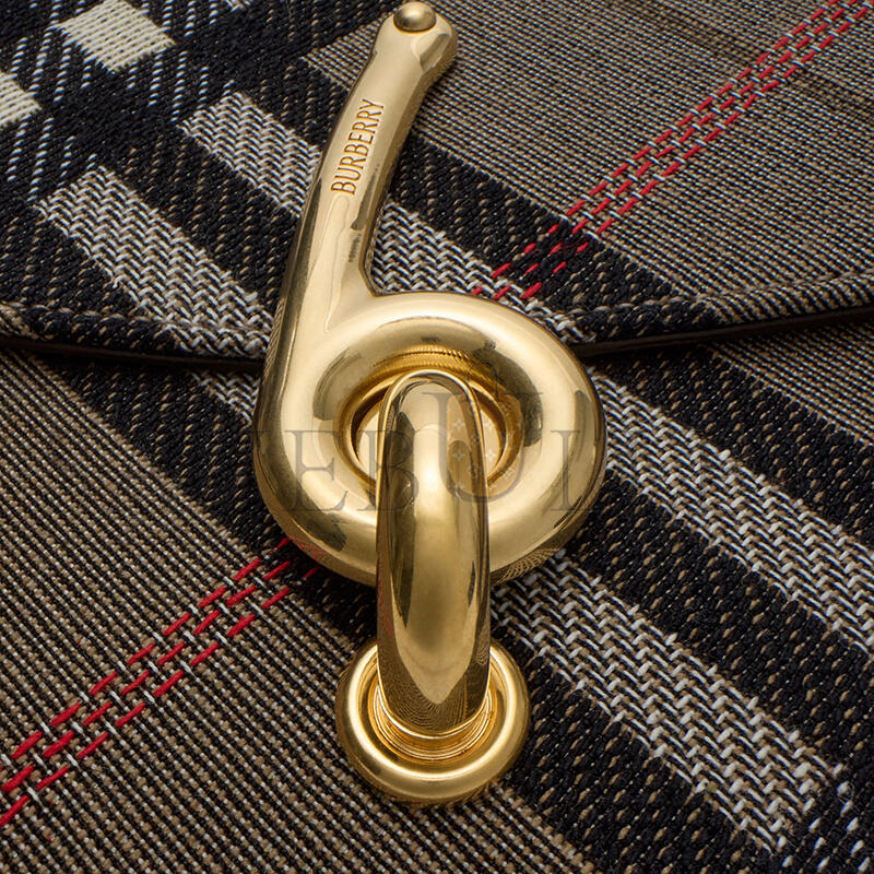 BURBERRY RUNWAY SMALL BRIDLE BAG 81165121 (24*20.5*8cm)